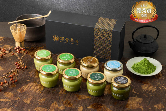 鎌倉茶々のプリン全種食べ比べセット 8個入り(Level1/2/3/4/MAX/premiumMAX/ほうじ茶/お清め塩)