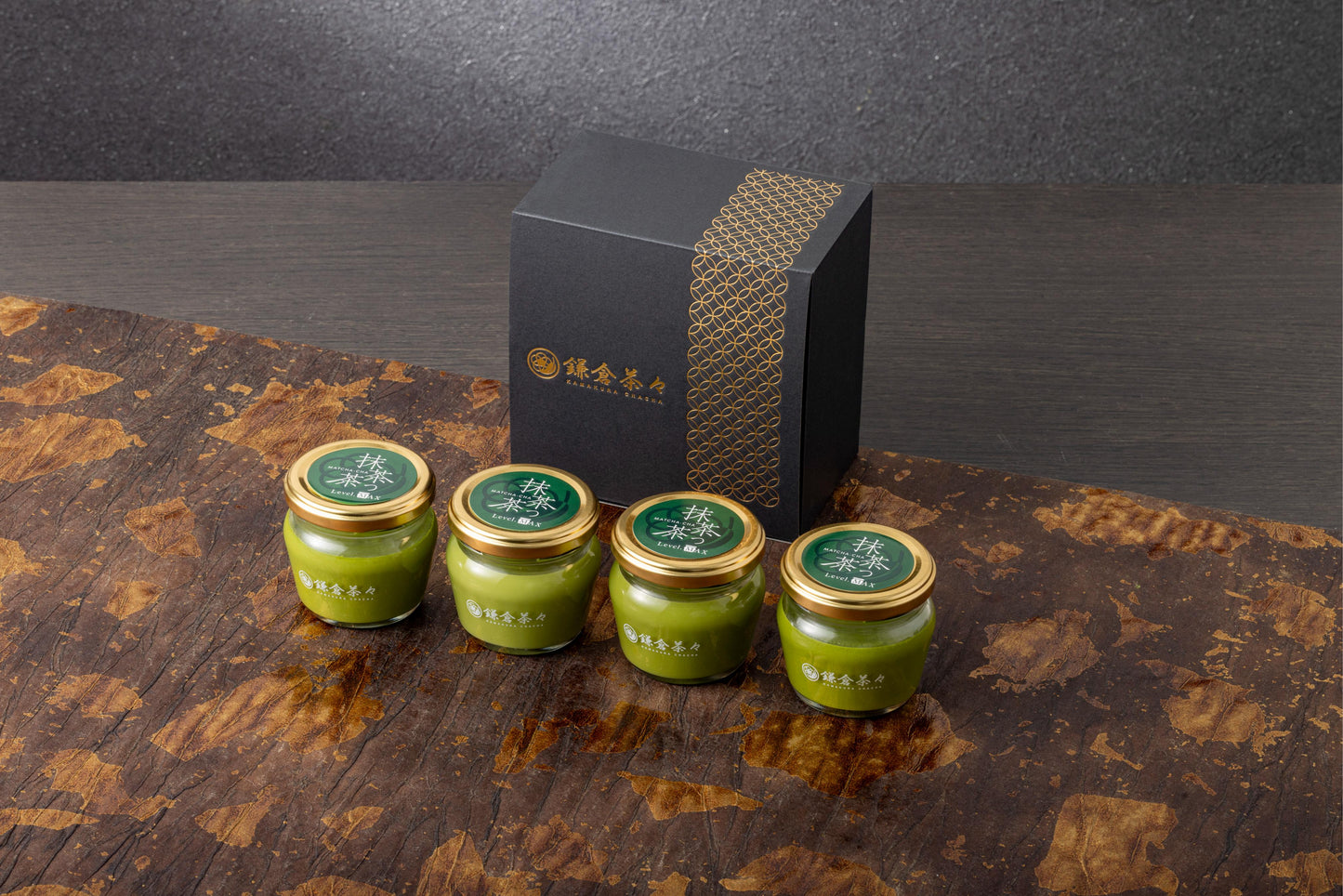 濃厚抹茶っ茶プリン４個入り（Level MAX 4個）
